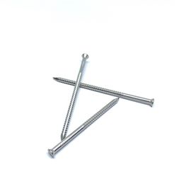 پروژه های چوبی ناخن های سر از دست رفته ضد زنگ پین های پنل ساق صاف 30MM X 1.6