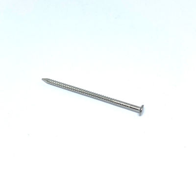 ناخن های حلقه ای فولادی ضد زنگ 2.5X50MM Oval Head 304