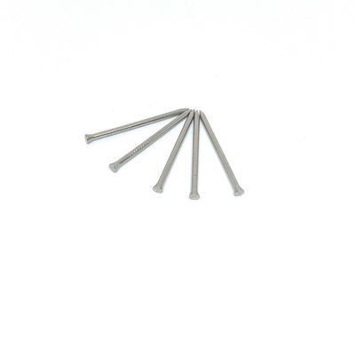 محافظت در برابر خوردگی 1.6X30MM پنل ناخن ساق صاف برای پروژه های چوبی